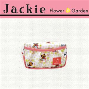 くまのがっこう スクエアポーチ ピンク ジャッキーガーデン