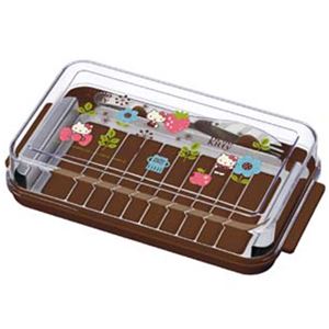 キティ ステンカッターバターケース 北欧風