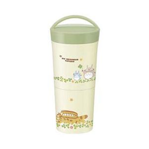 タンブラーランチボックス2段 トトロ クローバー