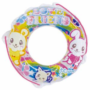 【ビーチグッズ】うきわ50cmラブフレンズ