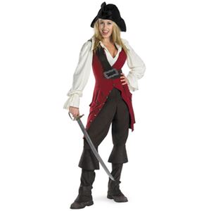 disguise Pirate Of The Caribbean ／ Elizabeth Pirate Adult Deluxe