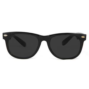 elopeおもしろメガネ Blues ブラック×スモーク