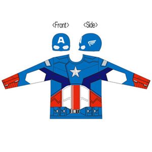RUBIE'S（ルービーズ） 95069 CAPTAIN AMERICA Costume Kit 長袖 キャプテンアメリカ