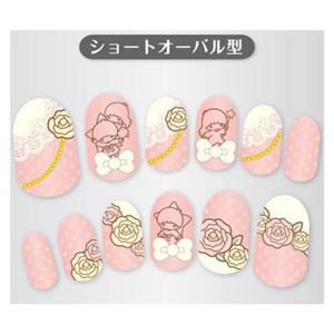 リトルツインシスターズ ネイルチップ ショートオーバル