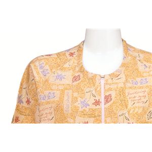 【快適介護用品】アイデアホック採用　フドーねまき3型厚手　パステルイエロー　LL