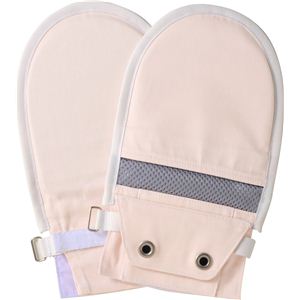 【快適介護用品】アイデアホック採用　フドーてぶくろNo.3　ピンク　M