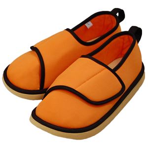 転倒予防シューズ つま先つきM オレンジ