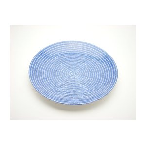アラビア（ARABIA) 24h アベック（Avec） プレート20ｃｍ ブルー