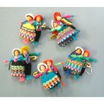 （ペルー民族）チョリータ人形ペアブローチ（1個） 