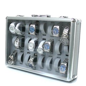 自慢の腕時計コレクションをきれいに収納 時計ケース 1個 