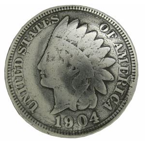 コインコンチョ インディアンペニー F レプリカ