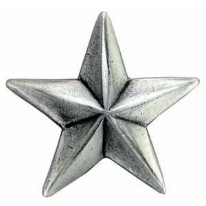 スターコンチョ アンティーク調 [ゴールド ／ 22mm （7／8）]