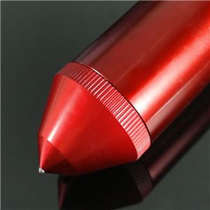 マグライト パーツ Dセル用 ガラスブレーカー Xcapecap レッド