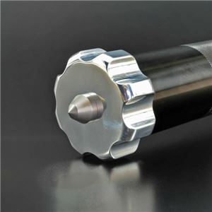 マグライト ガラスブレーカー Dセル用パーツ ビレット シルバー ストライカー