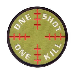 ミリタリーパッチ ワンショット ワンキル
