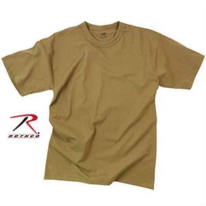 ロスコ Tシャツ ブラウン 無地 コットン [L]