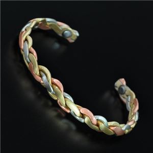 カッパーバングル 磁気ブレスレット SLJ35 [光沢あり ／ M]