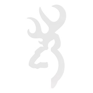 ブローニング ステッカー フラットバックマーク 4インチ [ホワイト][br3922004714]A11C02B