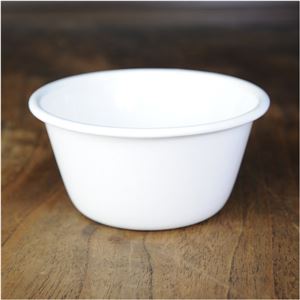 ボウル アンプリュス ホーロー [ホワイト / Sサイズ][sdplk04wh]A06B06A