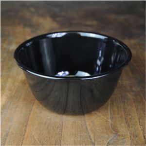 ボウル アンプリュス ホーロー [ブラック / Lサイズ][sdplk05bk]E01H06A