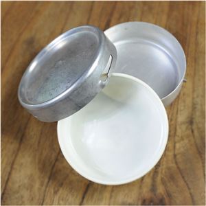 【中古】軍払下品 バターケース ドイツ軍 アルミ[ymm60625]E03G02B