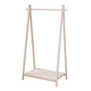 折りたたみ桧ハンガーラックW1050 ZFC-0009-NA