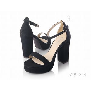 ファッション人気ハイヒール●全5色ブラック/36サイズ