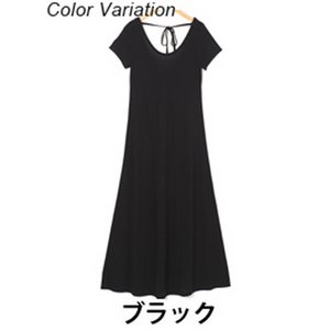 2013年新作♪ philter!!なめらか質感♪Tシャツマキシワンピース/ブラックMサイズ