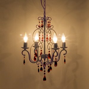 豪華でアンティーク調☆シャンデリア Romeo(ロメオ)♪ラスティブラウン♪