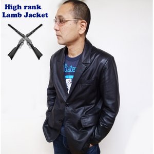 高級ラム皮ジャケット！Mサイズ 