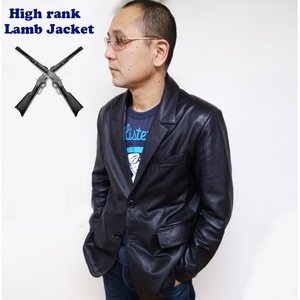 高級ラム皮ジャケット！3XLサイズ 