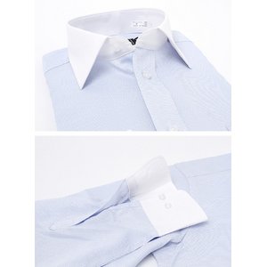  流行デザイン　　ライトブルー　ZW1　長袖/3Lサイズ　 