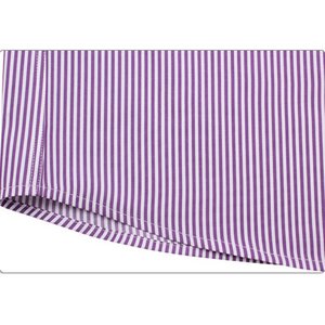 パープル＆ホワイトストライプ★ダブルネック/39サイズ 