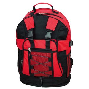 ６色展開PEOPLE　定番ディパック /レッド