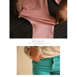  ストレッチスキニーカラーパンツ★レギパン/ブラックLサイズ 