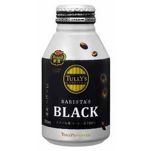 タリーズコーヒー TULLY'S COFFEE BARISTA'S BLACK 285ml 24本