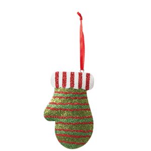 グリッターティングローブオーナメント