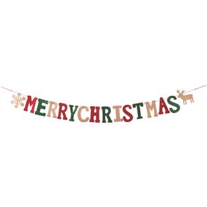 ビッククリスマスタイトルガーランド