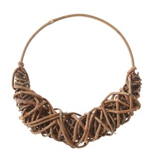 20cmナチュラルラタンムーンリース