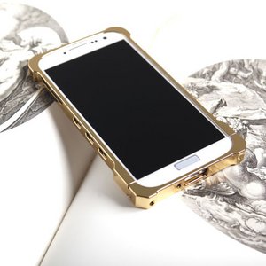 MOBiCRAB メタルバンパー for GALAXY S4（SC-04E）（24Kゴールド）