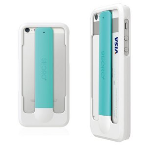 【全7色】iPhone5 専用 ローリングケース （ホワイト/ミント）