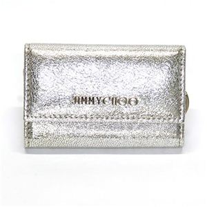 Jimmy Choo(ジミーチュウ) ネプチューン グリッターレザー 6連キーケース シャンパン NEPTUNE-GLE CHAMPAGNE