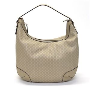 Gucci(グッチ) NICE ニース マイクログッチシマ ホーボー ショルダーバッグ ミディアム クリーム 309618 BMJ1G 2609