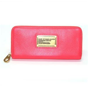 Classic Q Slim Zip ラウンドファスナー長財布 ネオンピンク M3131401 81253 DIVA PINK