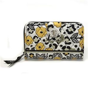 Vera Bradley（ヴェラブラッドリー） Turn Lock Wallet コットンキルティング IDカードポケット付 二つ折り長財布 10913 135 GoWild