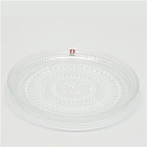 iittala（イッタラ） Kastehelmi カステヘルミシリーズ Bord 26cm プレート 皿 クリア 947 CLEAR