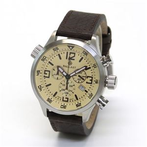 バラスト ODIN （オーディーン） ルックスの良さだけでなく視認性、機能性も満足できるメンズ・クオーツ・クロノグラフウオッチ BL-3103-05