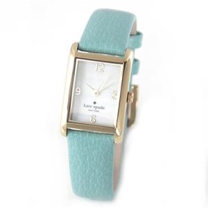 KATE SPADE（ケイトスペード） Cooper Strap （クーパー ストラップ） エンボス加工レザーとシェルダイヤルのドレッシーなレディス・ウオッチ。 1YRU0042