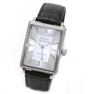 Vivienne Westwood（ヴィヴィアンウエストウッド） シックな色合いのメンズ・レザーストラップウオッチ VV066SSBK