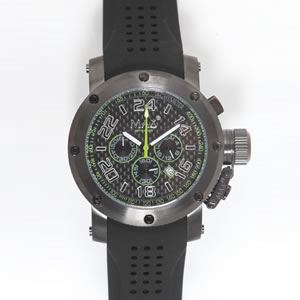 MAX（マックス） 腕時計 MAX535 47mm Big Face ブラック ブラック クロノグラフ ウォッチ 国内正規商品